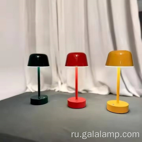 Беспроводная настольная лампа USB для современного домашнего декора